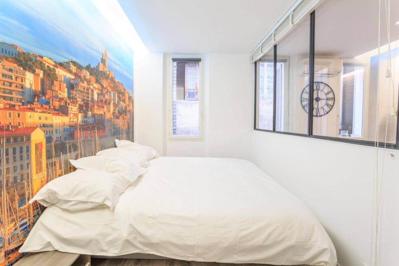 Sud Passion - Fada Vieux Port - Calme - Linge De Qualite - Lit King Size - Fibre Apartment Marseille Luaran gambar
