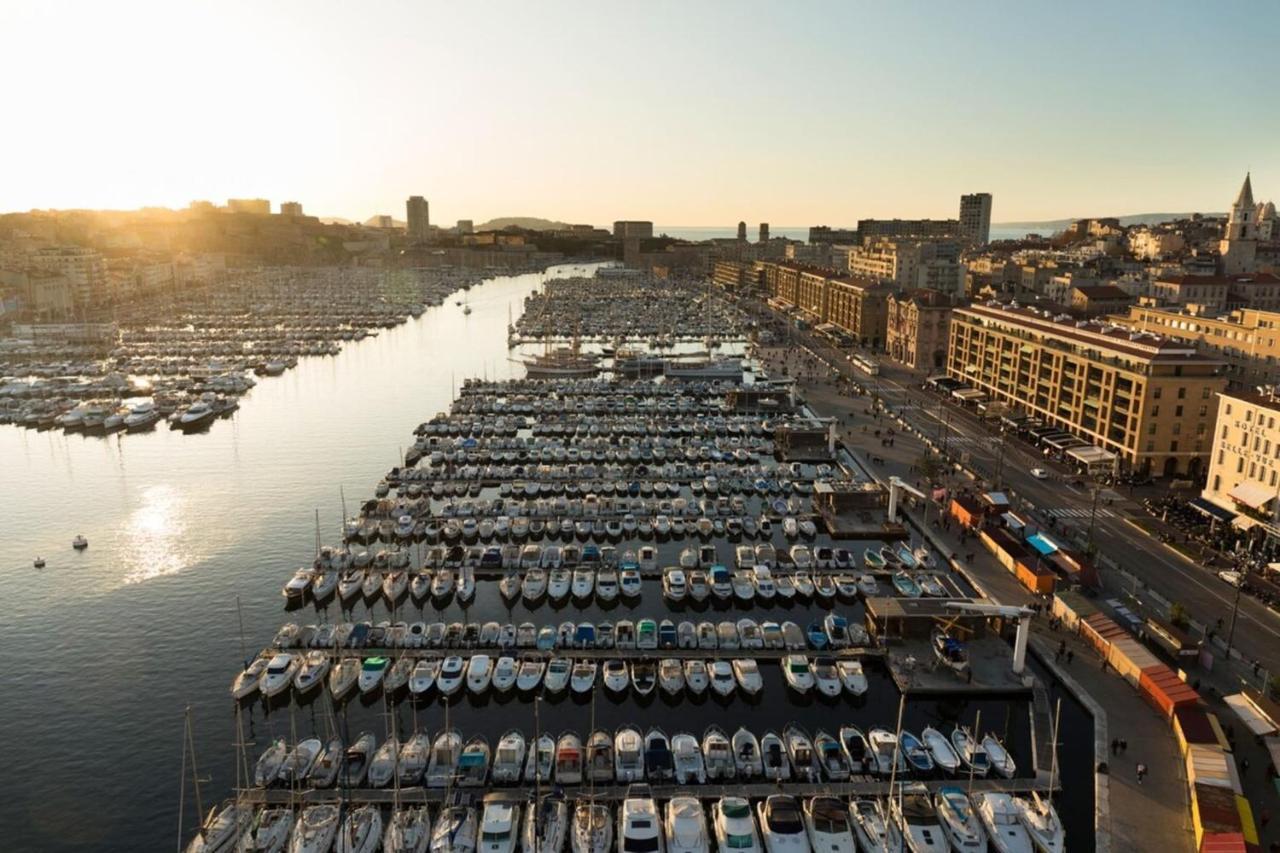 Sud Passion - Fada Vieux Port - Calme - Linge De Qualite - Lit King Size - Fibre Apartment Marseille Luaran gambar