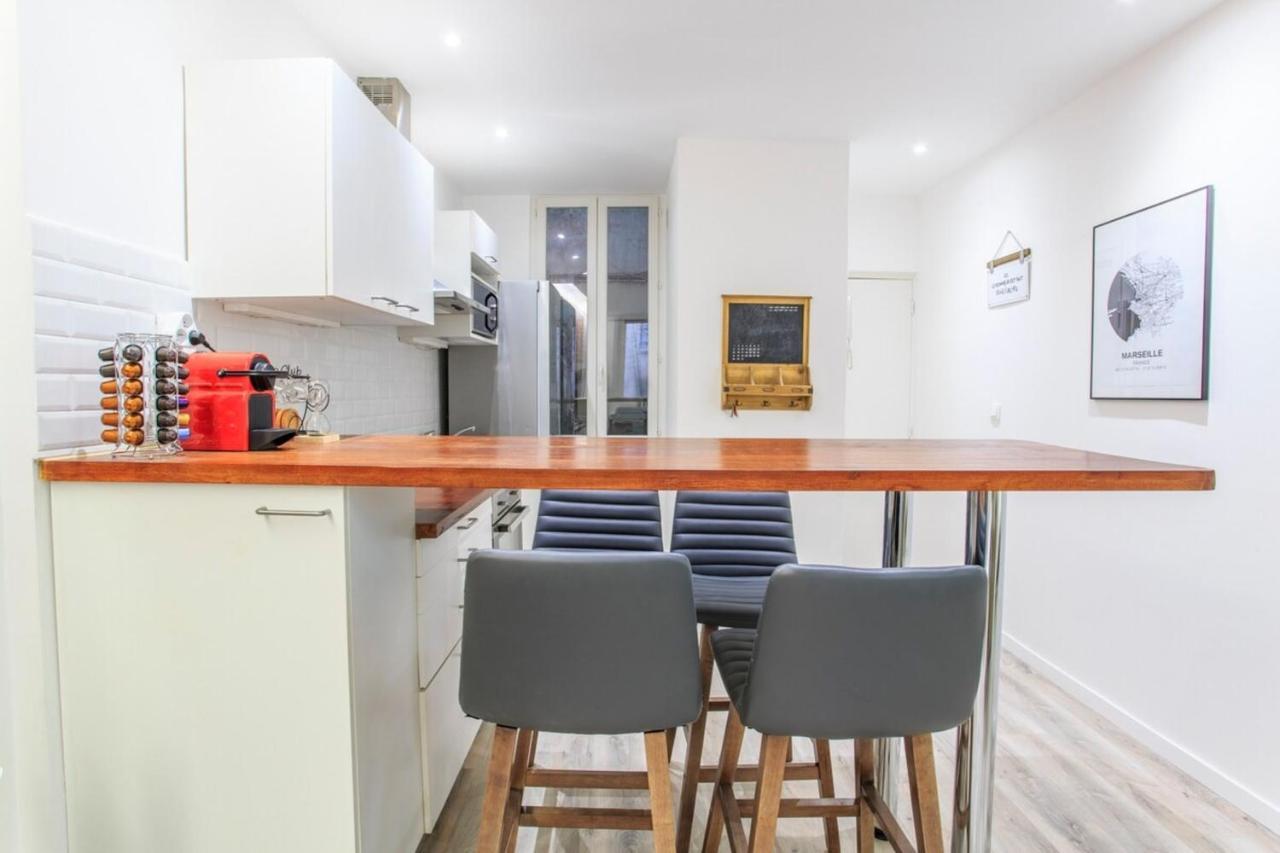 Sud Passion - Fada Vieux Port - Calme - Linge De Qualite - Lit King Size - Fibre Apartment Marseille Luaran gambar